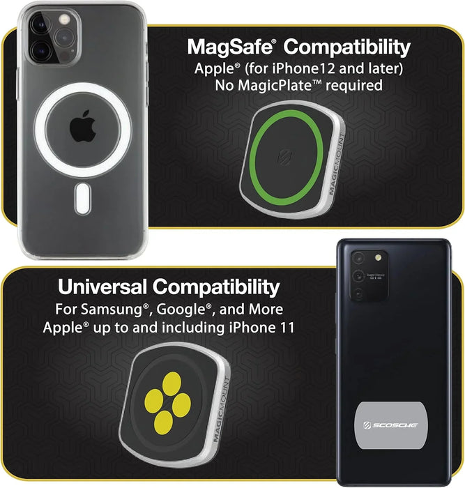 Scosche Magic Car Mount For Mobile Phone Pro2 - LX2001 - Homewares, Outdoor, Phone Accessories, Cases, Speakers, Headphones + More -