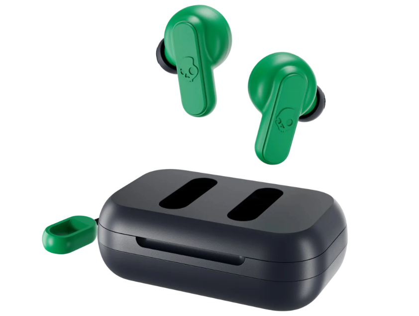 Skullcandy Dime 2 Bluetooth True Wireless Headphones - Dark Blue & Green