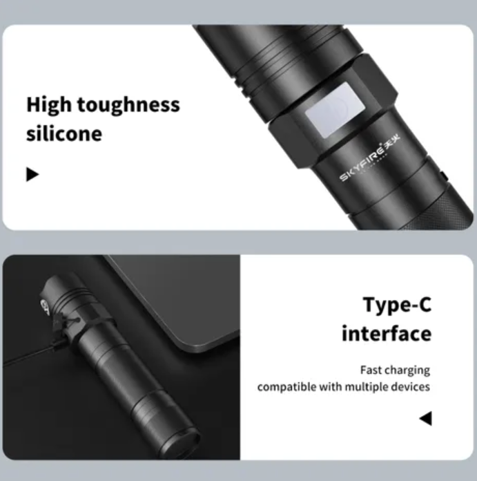 Skyfire 294 Mini Flashlight Torch Ip54 259 Lumens