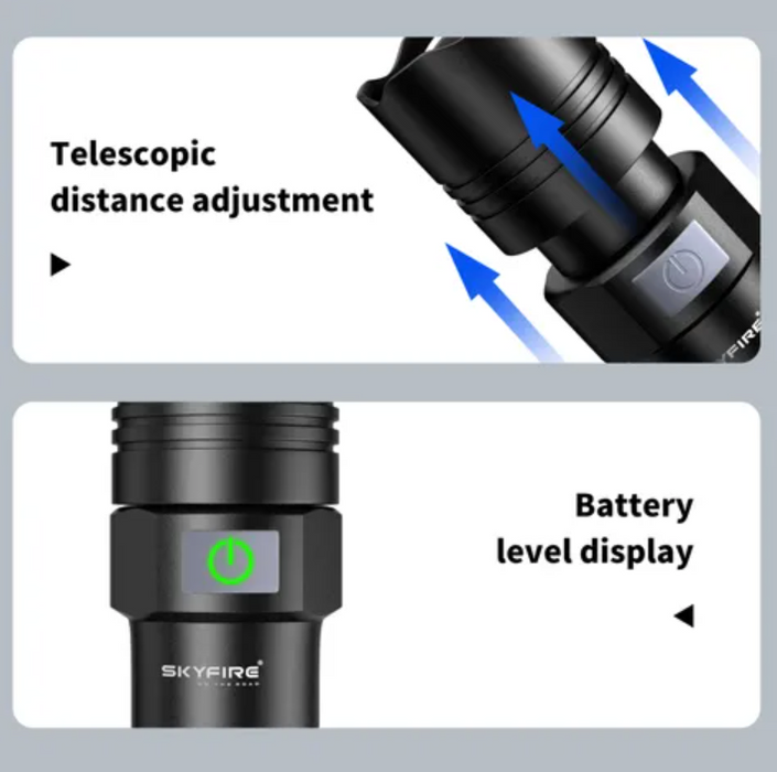 Skyfire 294 Mini Flashlight Torch Ip54 259 Lumens