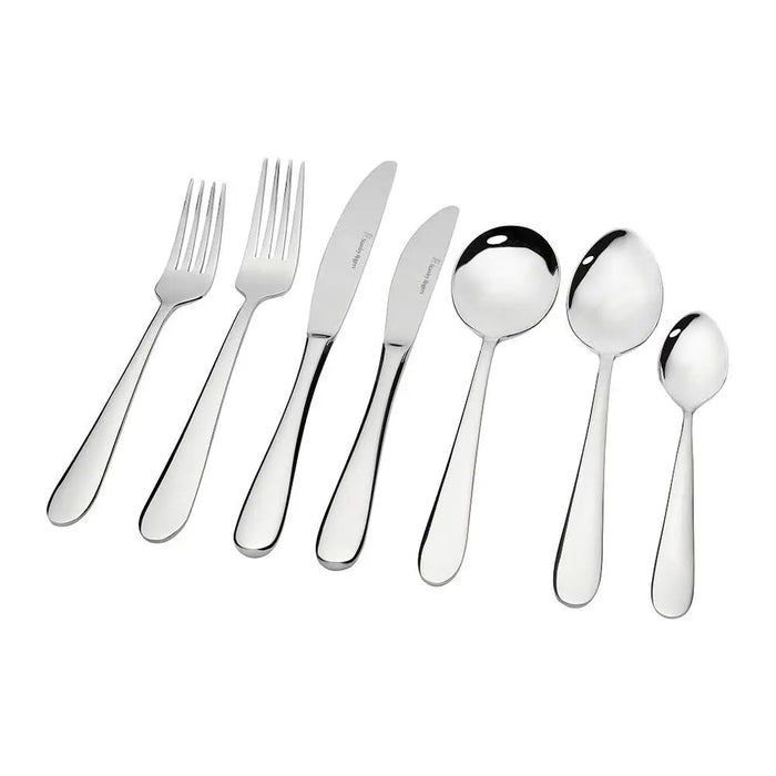 Stanley Rogers Albany 56 Piece Cutlery Set Knives Forks Spoons Teaspoons