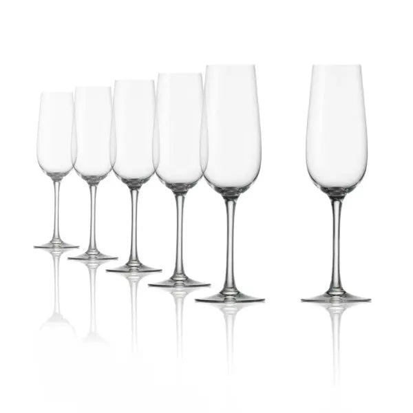 Stolzle Glass Weinland Flute 200ml Set 6