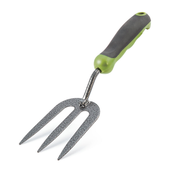 Fork - Carbon Steel - Green/Grey