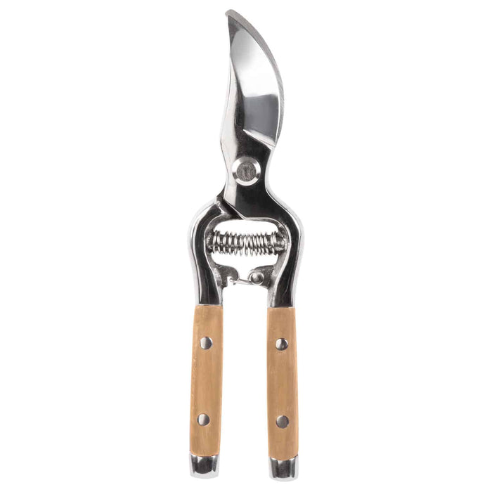 Forged Secateurs - Carbon Steel FSC 100% - Wood & S/Steel