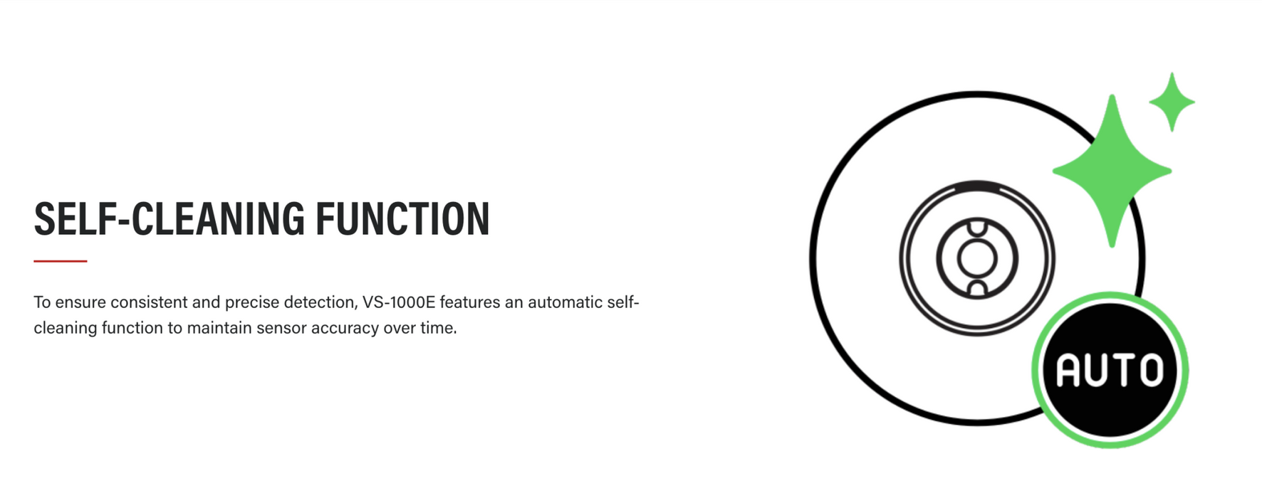 Takex VS-1000E Hardwired Vape and Smoking Sensor for Schools Business & More