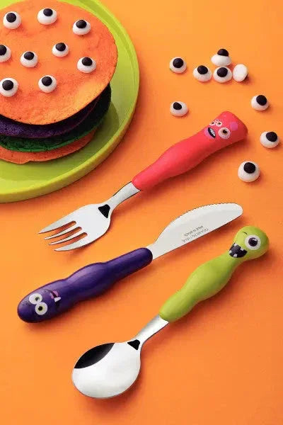 Tramontina Children's Monster Cutlery 3 Piece Set - LX2001 - Homewares, Outdoor, Phone Accessories, Cases, Speakers, Headphones + More -