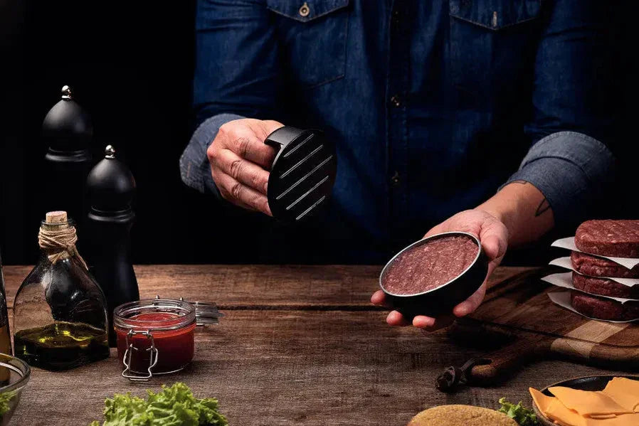 Tramontina Churrasco Black Barbecue Hamburger Press - LX2001 - Homewares, Outdoor, Phone Accessories, Cases, Speakers, Headphones + More -