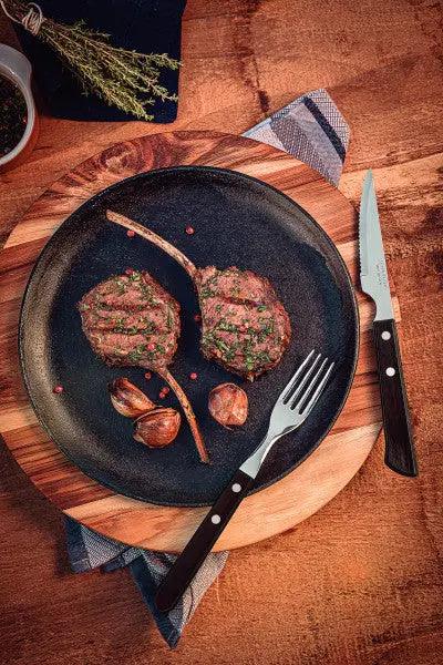 Tramontina Churrasco Spanish Steak Cutlery 12 Piece Set - Red - LX2001 - Homewares, Outdoor, Phone Accessories, Cases, Speakers, Headphones + More -