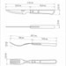 Tramontina Churrasco Spanish Steak Cutlery 12 Piece Set - Red - LX2001 - Homewares, Outdoor, Phone Accessories, Cases, Speakers, Headphones + More -