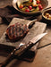 Tramontina Churrasco Steak Knife Serrated Wide Blade Polywood Brown 5" 12cm
