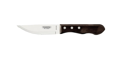 Tramontina Jumbo Steak Knife with Polywood Handle 5", 12cm - Brown (CDU 48pcs)