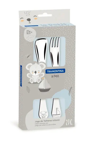 Tramontina Le Petit Boys Cutlery 2 Piece Set