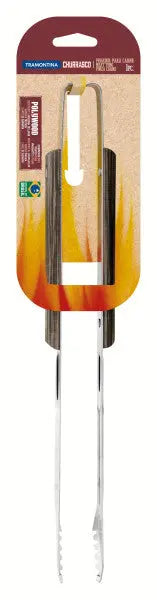 Tramontina Polywood Churrasco Meat Tong 8", 20cm