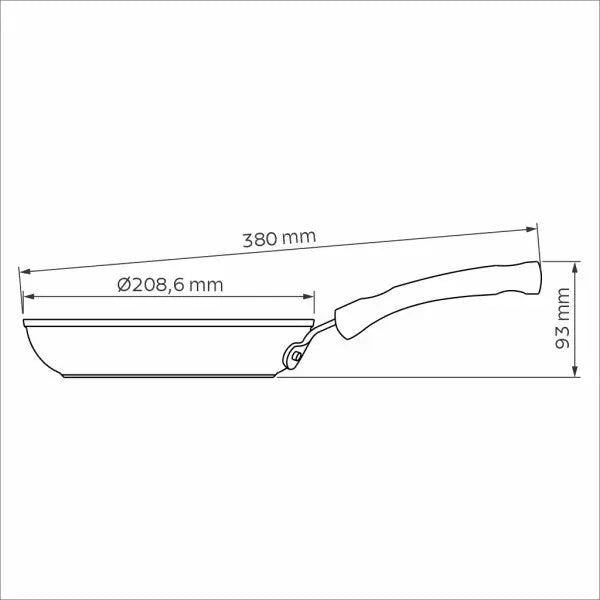 Tramontina Professional Induction Aluminum Nonstick Frying Pan 20cm
