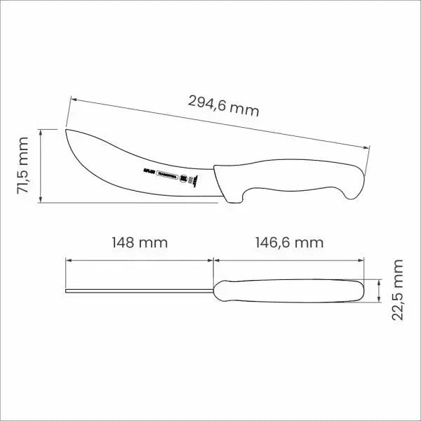 Tramontina Professional Master Black Bloodletting Knife 6", 15cm - LX2001 - Homewares, Outdoor, Phone Accessories, Cases, Speakers, Headphones + More -