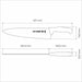 Tramontina Professional Master Black Cooks Knife 12", 29cm