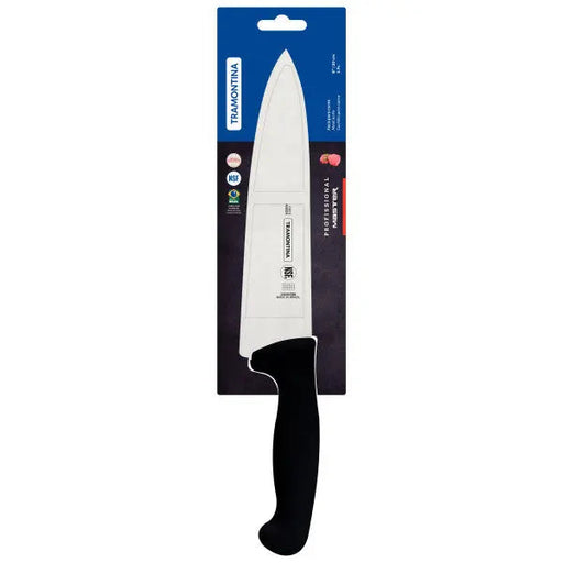 Tramontina Professional Master Black Cooks Knife 8", 20cm