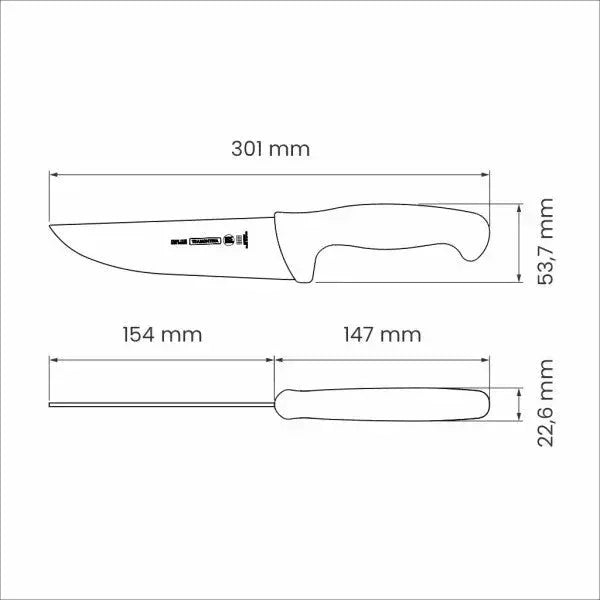 Tramontina Professional Master Black Meat Knife 6", 15cm - LX2001 - Homewares, Outdoor, Phone Accessories, Cases, Speakers, Headphones + More -