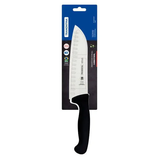 Tramontina Professional Master Black Santoku Knife 7", 17cm