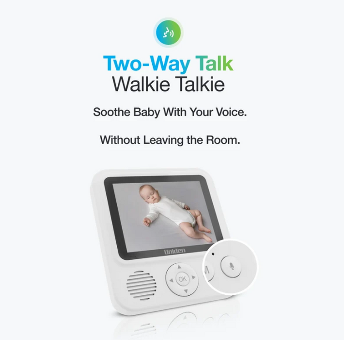 Uniden BW2511 2.8” Compact Baby Video Monitor w/ Camera