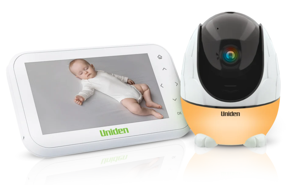 Uniden BW3531 4.3” Baby Video Monitor w/ Pan & Tilt Camera & 2 Way Talk