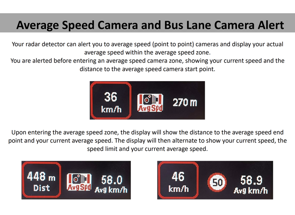 Uniden R8 R8NZ Extreme Long Range Radar / Laser Detector