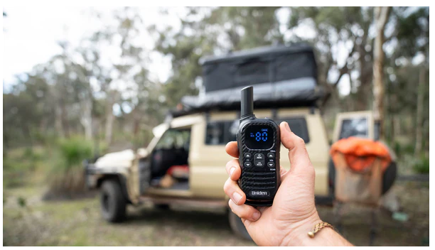 Uniden Twin Pack 2W UHF-CB Handheld Radios w/ Accessories