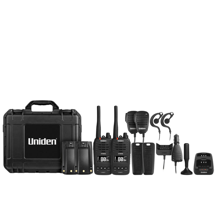 Uniden XTRAK50-2TP TWIN PACK 5W UHF-CB Handheld Commercial Radios