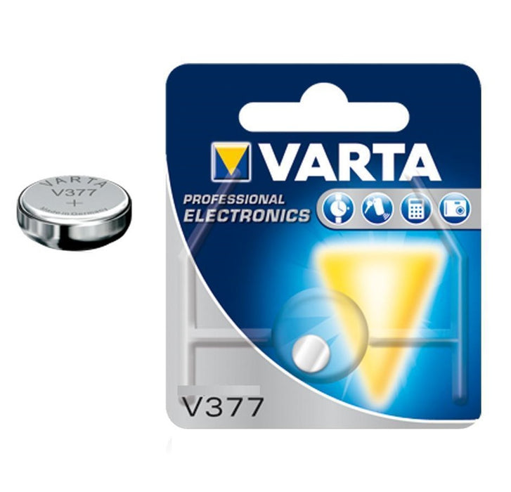 VARTA SR66 1.55V WATCH V377 Battery VA-SR66-BP1
