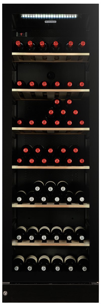 Vintec Wine Fridge Chiller 170 Bottle Capacity - Black V190SG2E-BK