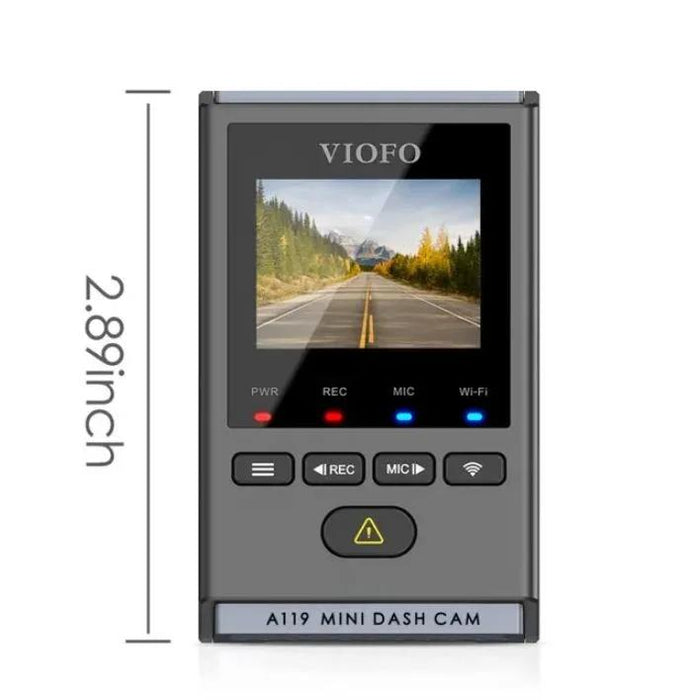 Viofo Dashcam A119Mini-G 2K 1440P 60Fps 5Ghz Wifi + Gps - LX2001 - Homewares, Outdoor, Phone Accessories, Cases, Speakers, Headphones + More -