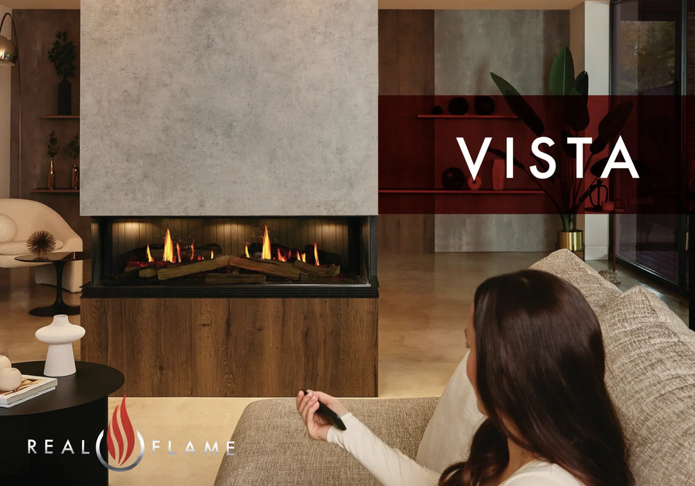 Vista Electric Fireplace 1300mm Three Sided - LX2001 - Homewares, Outdoor, Phone Accessories, Cases, Speakers, Headphones + More -