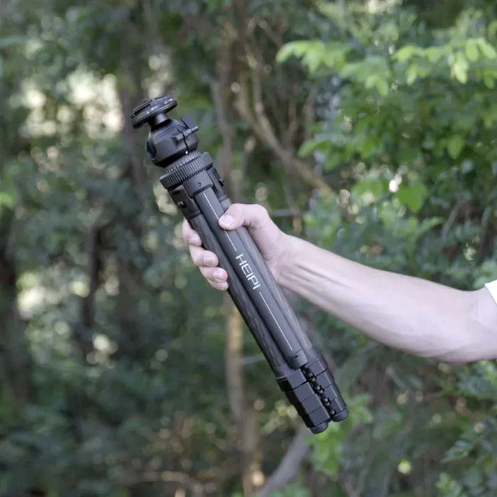 Heipi Vision 3-In-1 Carbon Fiber Travel Tripod 44.5Cm / 1.35Kg - LX2001 - Homewares, Outdoor, Phone Accessories, Cases, Speakers, Headphones + More -