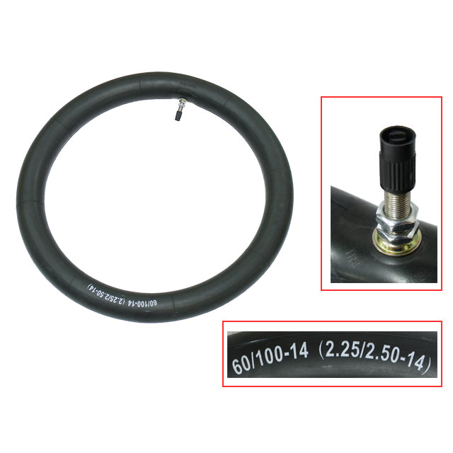 Standard Tube Tyre Tech 60/100-14 2.25/2.50-14 1.3Mm Thickness
