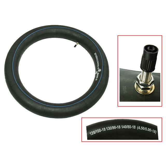 Standard Tube Tyre Tech 120/100-18 130/90-18 4.50/5.00-18 1.3Mm Thickness Tr4