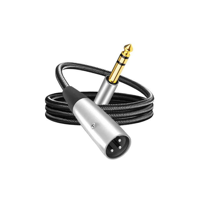 Male Xlr To 1/4" Trs Cable From Speaker To Skaa Streetheart Receiver 3M Single