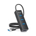 UNITEK USB 3.0 4-Port hub with 1.2m Cable. Speed Data Transfer Rate up to 5Gbps.