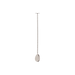 Zanzi Tail Disk Bar Spoon with Muddler 300mm Stainless Steel