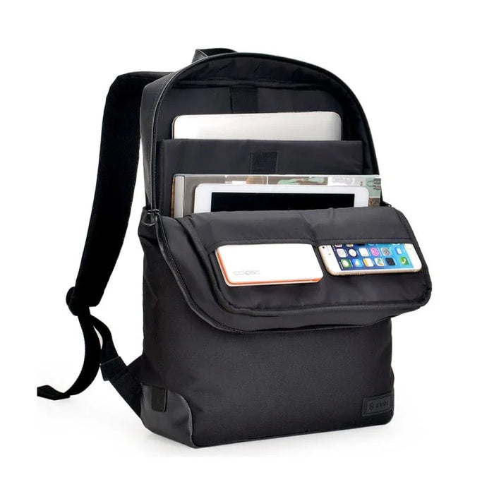 Evol Byron 15.6" - 16" Water Resistant Laptop Backpack Black - LX2001 - Homewares, Outdoor, Phone Accessories, Cases, Speakers, Headphones + More -