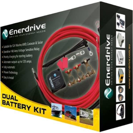 Enerdrive Dual Battery Kit 12V - LX2001 - Homewares, Outdoor, Phone Accessories, Cases, Speakers, Headphones + More -