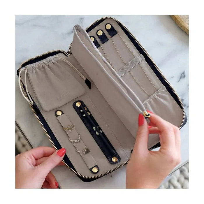 Stackers Jewellery Wallet Navy Blue - LX2001 - Homewares, Outdoor, Phone Accessories, Cases, Speakers, Headphones + More -