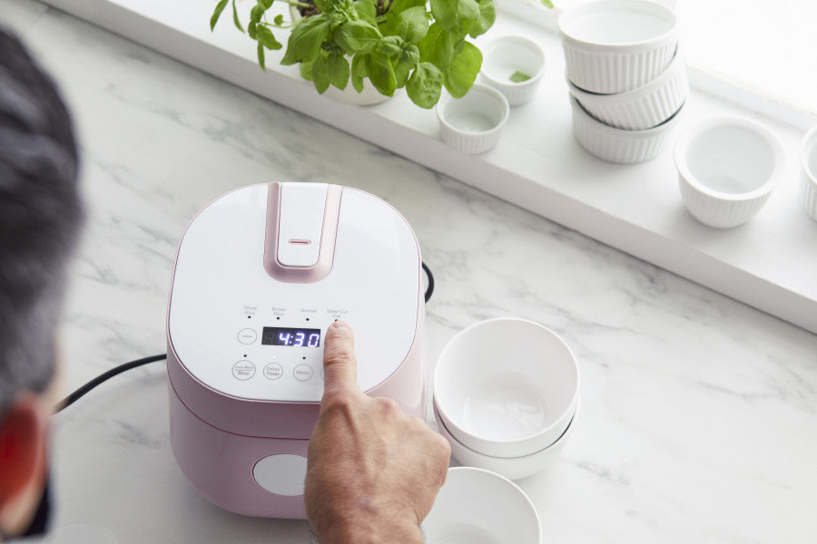 Greenlife Rice Cooker Pink 4 Cups / 1.2L