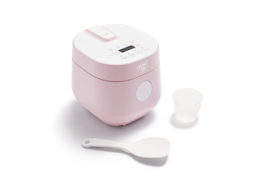 Greenlife Rice Cooker Pink 4 Cups / 1.2L