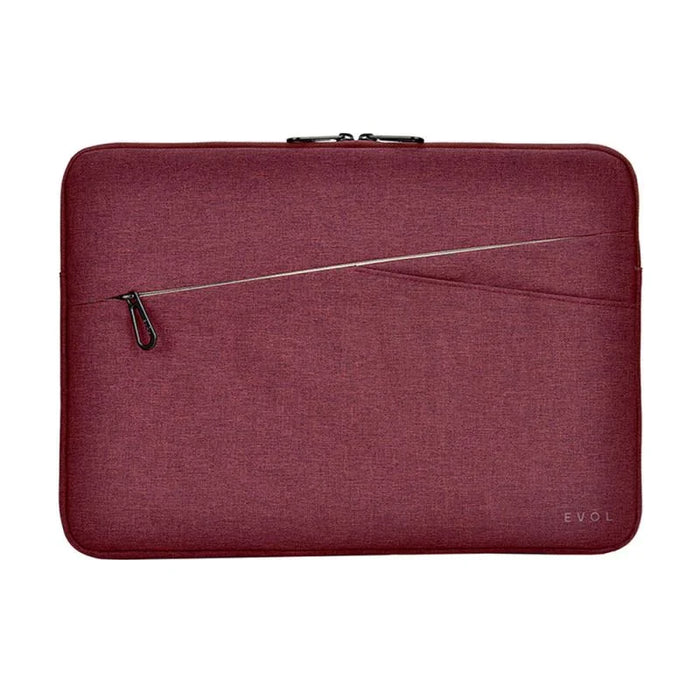 Evol Sienna 13.3" - 14.1" Laptop Sleeve Maroon - LX2001 - Homewares, Outdoor, Phone Accessories, Cases, Speakers, Headphones + More -