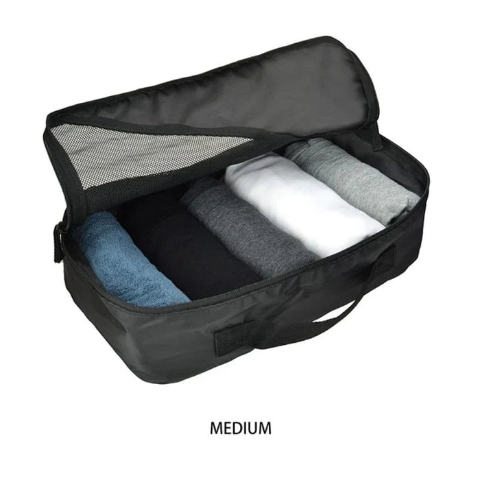 Generation Earth Recycled Packing Cubes Set of 4 – Black - LX2001 - Homewares, Outdoor, Phone Accessories, Cases, Speakers, Headphones + More -