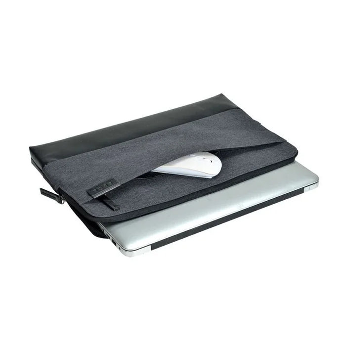 Evol Uluru 13.3" - 14.1" Heather-Poly & Coated Canvas Laptop Sleeve Dark Grey - LX2001 - Homewares, Outdoor, Phone Accessories, Cases, Speakers, Headphones + More -