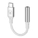Bonelk USB-C to 3.5mm Long-Life Adapter (White) - LX2001 - Homewares, Outdoor, Phone Accessories, Cases, Speakers, Headphones + More -