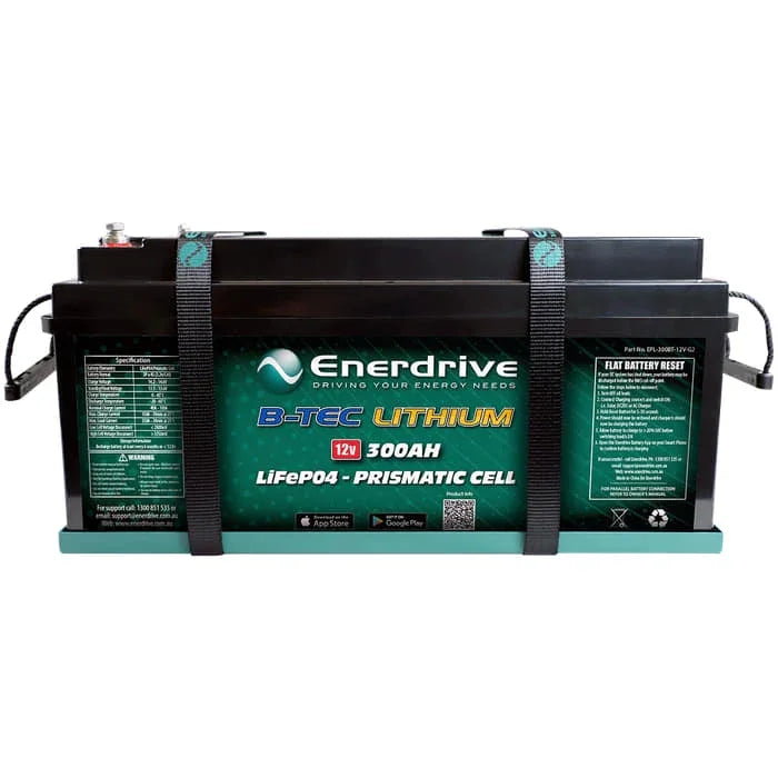 Enerdrive B-Tec 300Amp - 12V Lifepo4 Battery Gen2 - LX2001 - Homewares, Outdoor, Phone Accessories, Cases, Speakers, Headphones + More -
