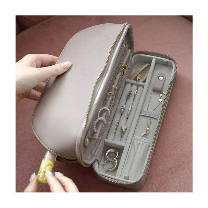 Stackers Makeup and Jewellery Bag Taupe - LX2001 - Homewares, Outdoor, Phone Accessories, Cases, Speakers, Headphones + More -