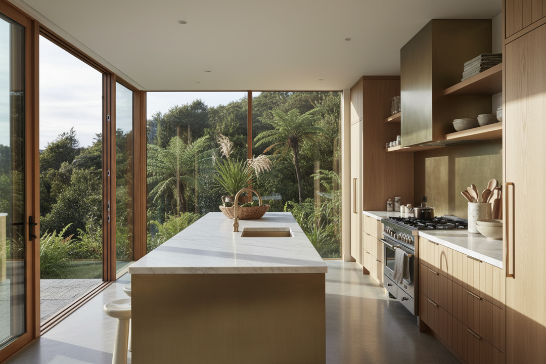 High-End NZ Kitchen with Homewares